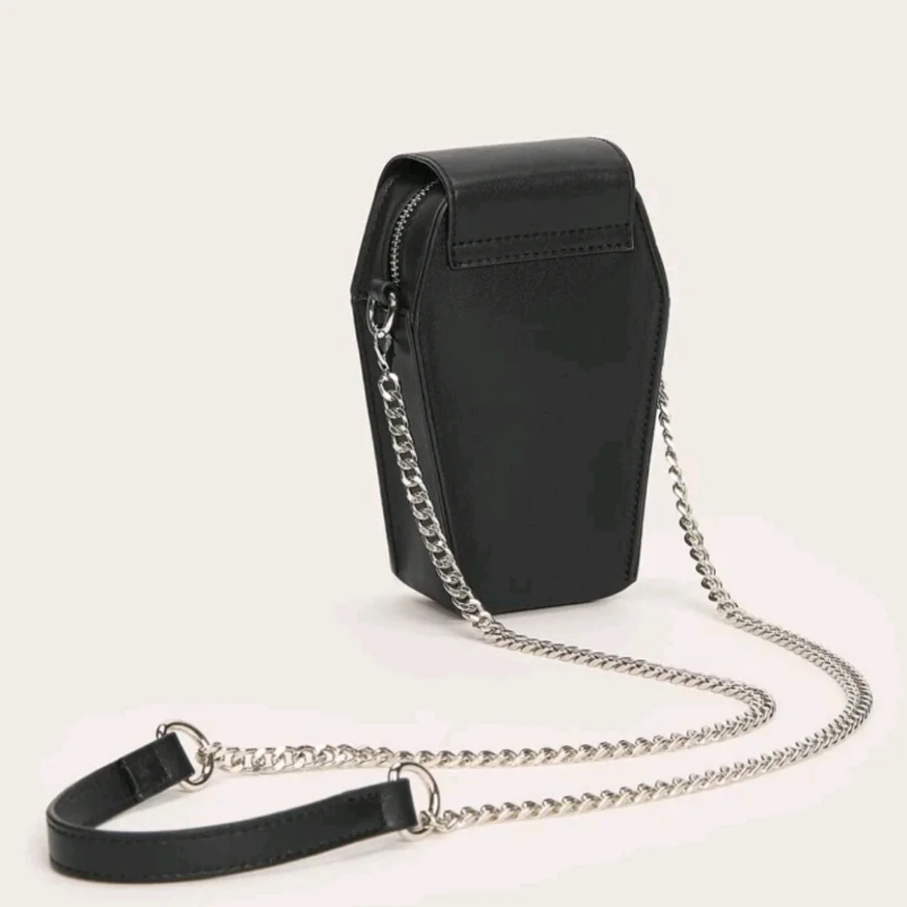 GONE SOON Coffin Crossbody Purse Bag - Picture 7 of 8